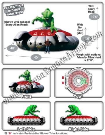 Inflatable Alien Laser Tag Rentals Phoenix Arizona